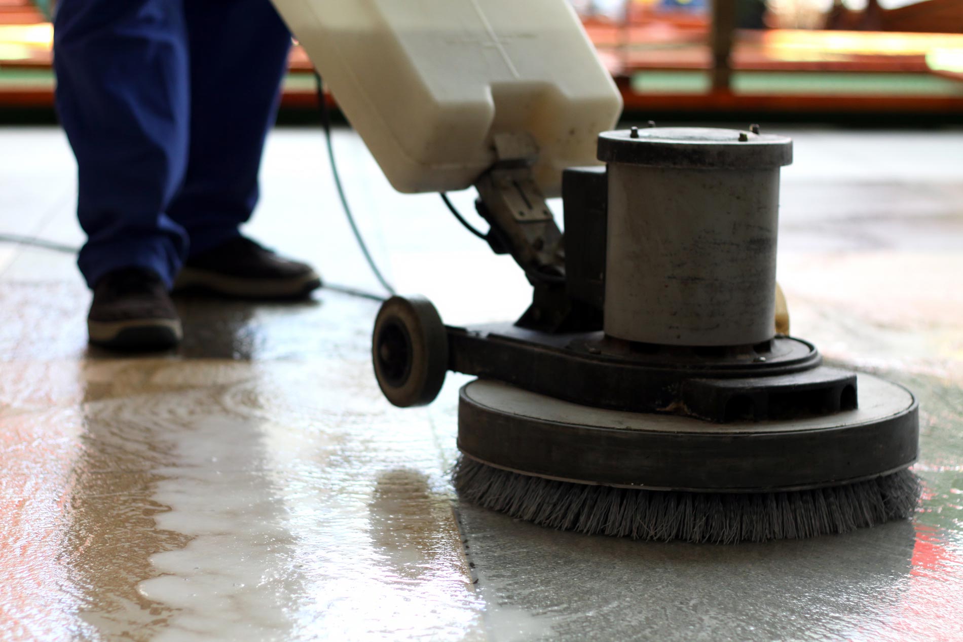 Commercial Floor Stripping
